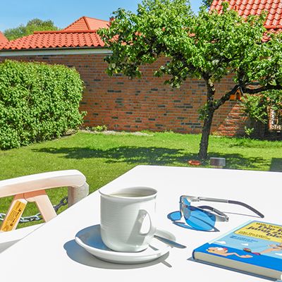 Ruhe und Entspannung auf der Terrasse